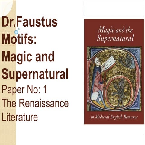 The Renaissance Literature | PPTX