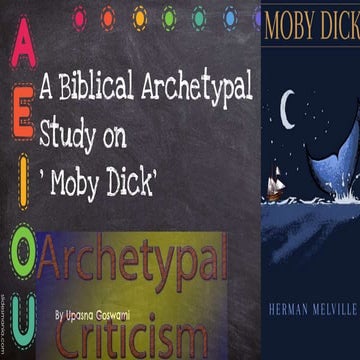 A Biblical Archetypal Study on ‘ Moby Dick’ 109