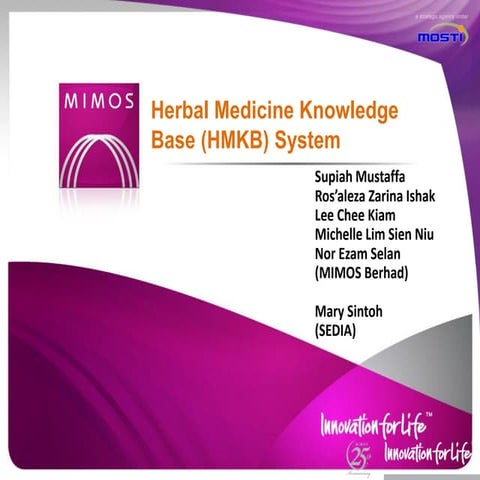 Herbal Medicine Knowledge Base (HMKB) System | PDF