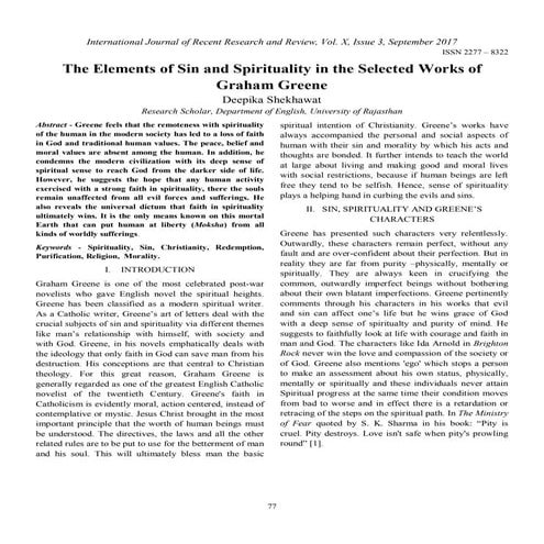 Paper13 Elementsofsinandspiritualityintheselectedworksofgrahamgreene 171012093158 Thumbnail