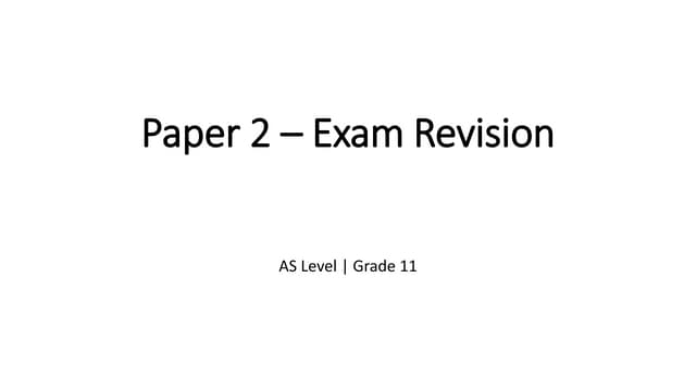 Paper 2 – Exam Revision Notes.pdf