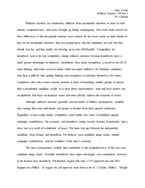 2014 Midterm Elections