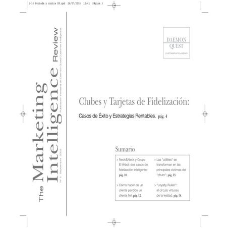 Clubes y Tarjetas de Fidelización