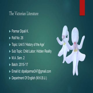 Child Labor: Hidden Reality