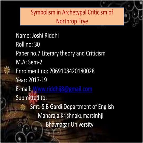 Paper 7 literary theory and criticism