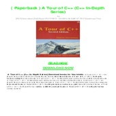 A Tour Of C++ Second Edition