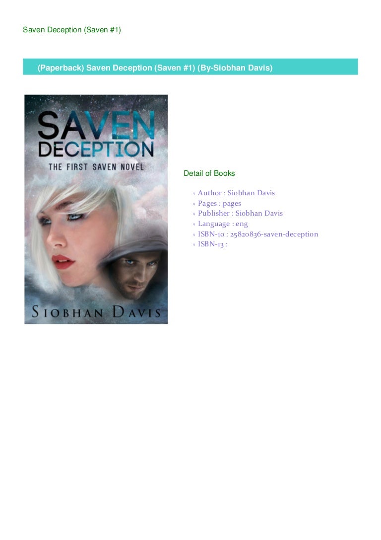 Paperback Saven Deception Saven 1 By Siobhan Davis