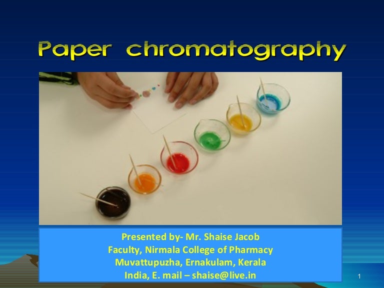 Paper Chromatography PPT (new)