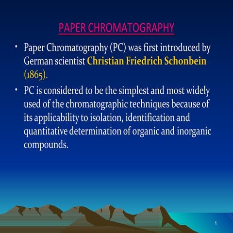 PAPER CHROMATOGRAPHY 5th sem.pptx