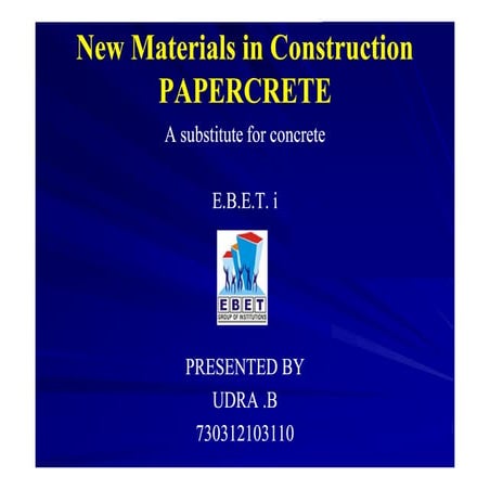 BT 1: Concrete and Admixtures | PDF