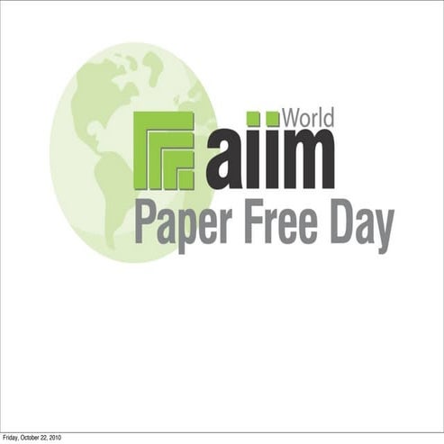 World Paper Free Day