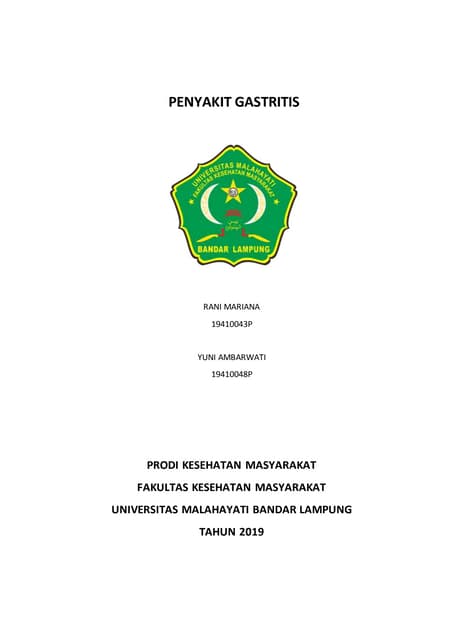 Paper gastritis