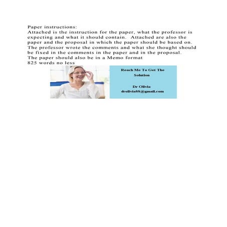 Paper instructionsAttached is the instruction for the paper, what.docx