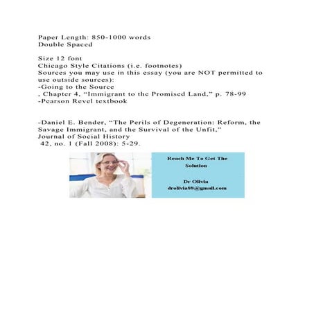 Paper Length 850-1000 wordsDouble SpacedSize 12 fontChicago.docx