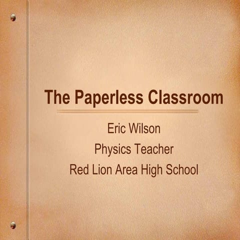 Paperless Classroom