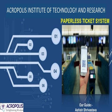 Paperless ticket system