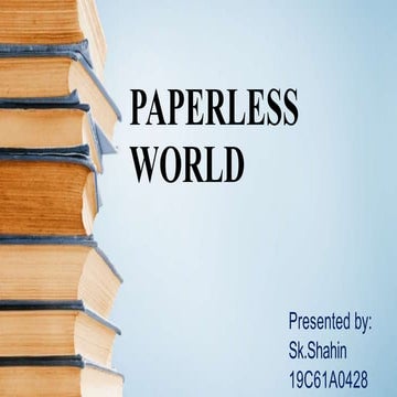 paper less world.pptx