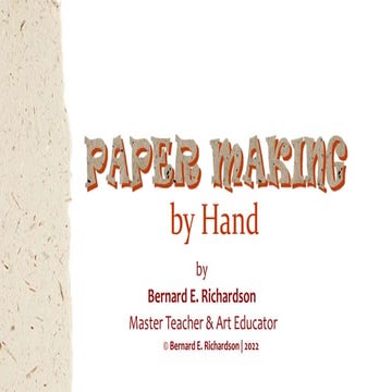 Creating Handmade Paper.pptx