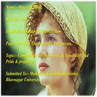 Comparison between Sense & Sensibil...