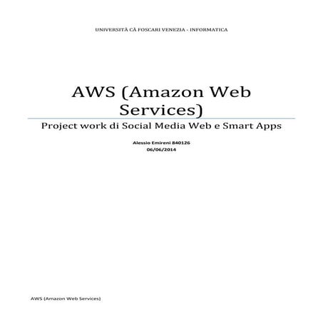 Paper presentazione social media