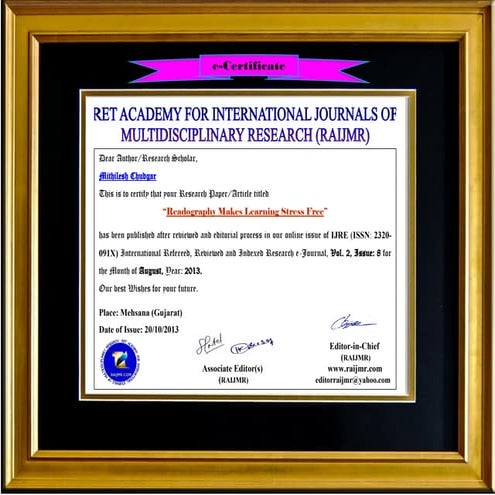 Readography research paper 