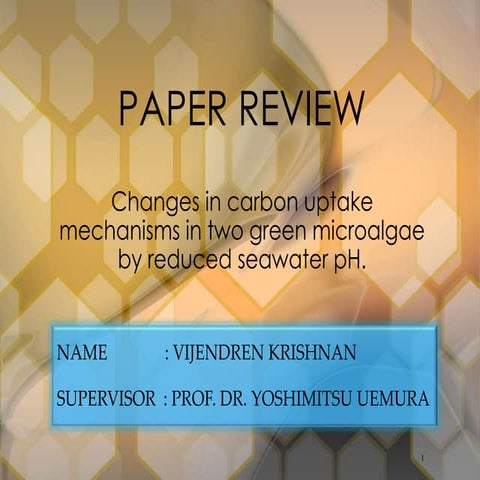 Changes in carbon uptake mechanisms in two green microalgae by reduced seawater pH.