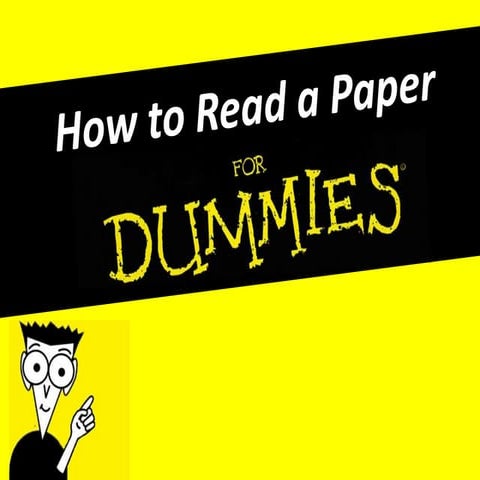 Papers for dummies