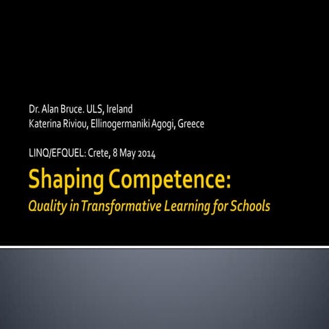 Paper shaping competence