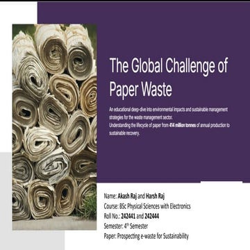 Paper Waste Mandu skill enhancement agement.pptx