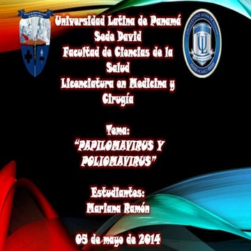 Papilomavirus y poliovirus