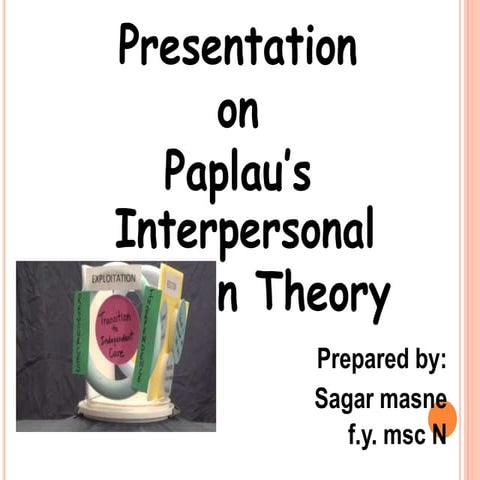 Paplau theory of interpersonal relationship