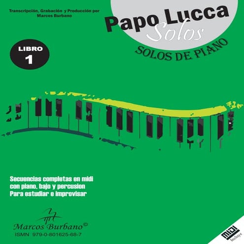 Papo Lucca Solos de Piano -  Libro 1