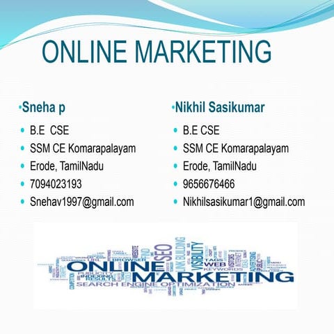 ONLINE MARKETING