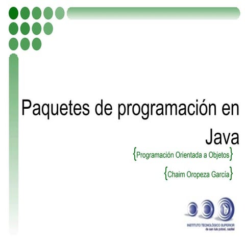 Paquetes De Programacion