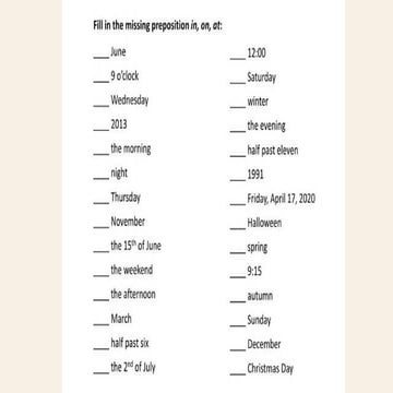 Presentación en inglés sobre los adverbios de tiempo