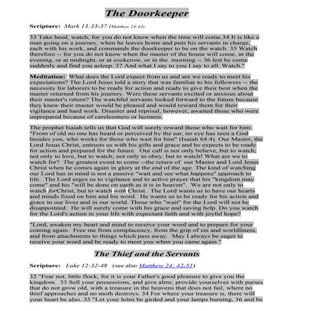 Parables effing parables