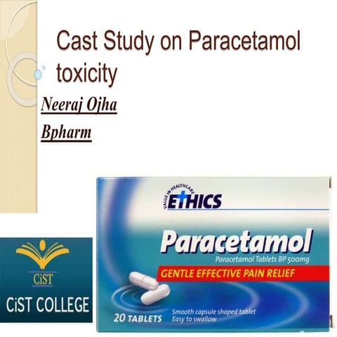 Case Study on Paracetamol toxicity
