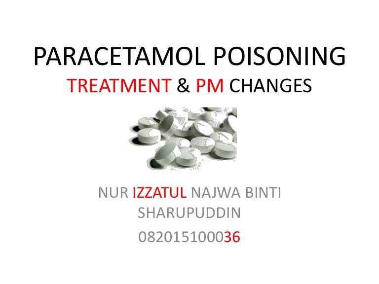 Paracetamol poisoning