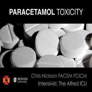 Paracetamol toxicity