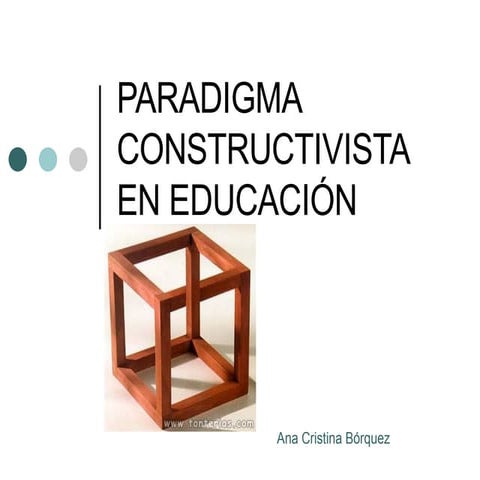 Paradigma Constructivista
