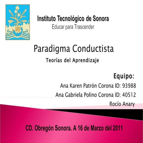 Paradigma conductista
