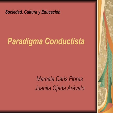 Paradigma conductista