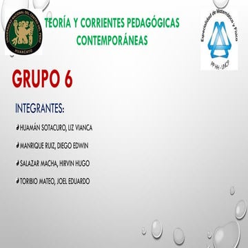 PARADIGMA CONSTRUCTIVISTA en la educación