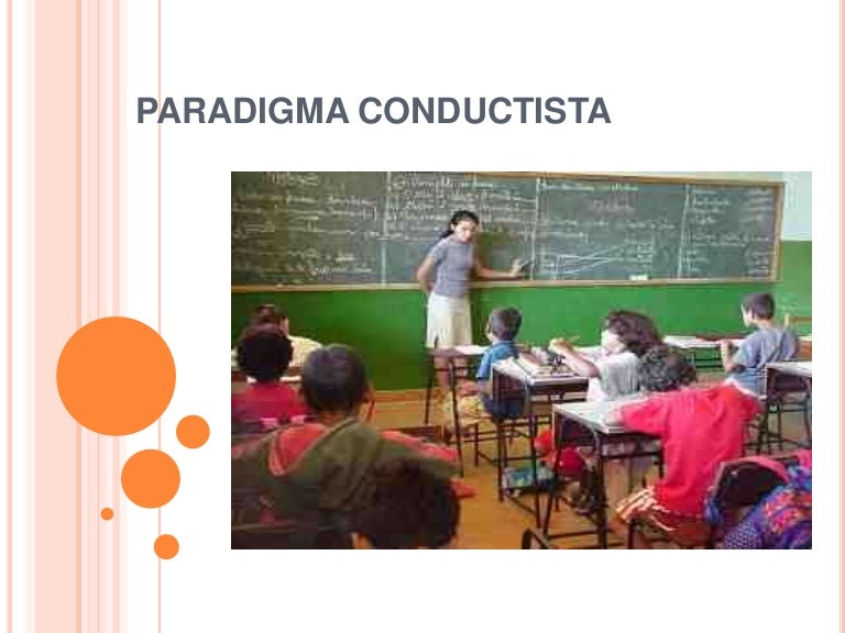 Paradigmas Conductista