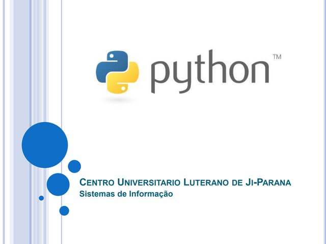 Trabalho de Paradigmas Da Linguagem De Programação - Python