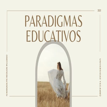 Paradigmas Educativos