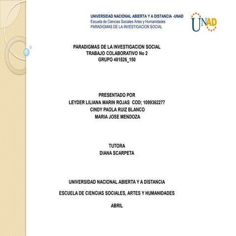 Paradigmas emergentes 