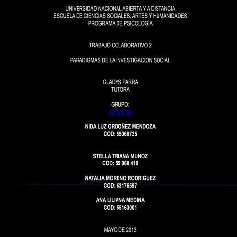 Paradigmas Emergentes