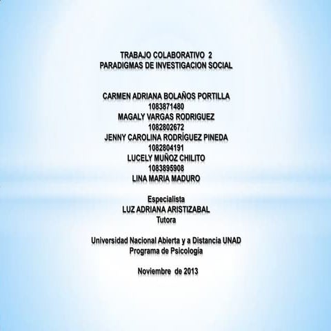 Paradigmas emergentes