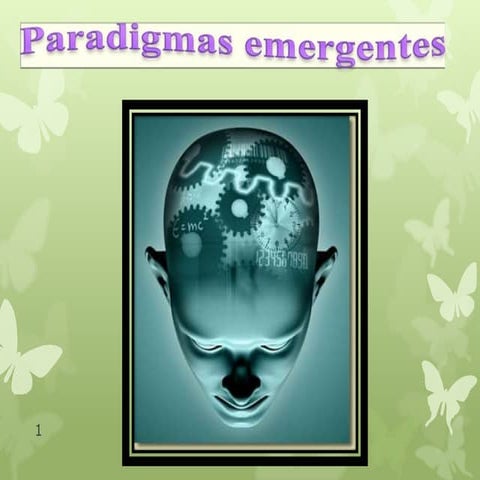 Paradigmas emergentes Pilar Sánchez